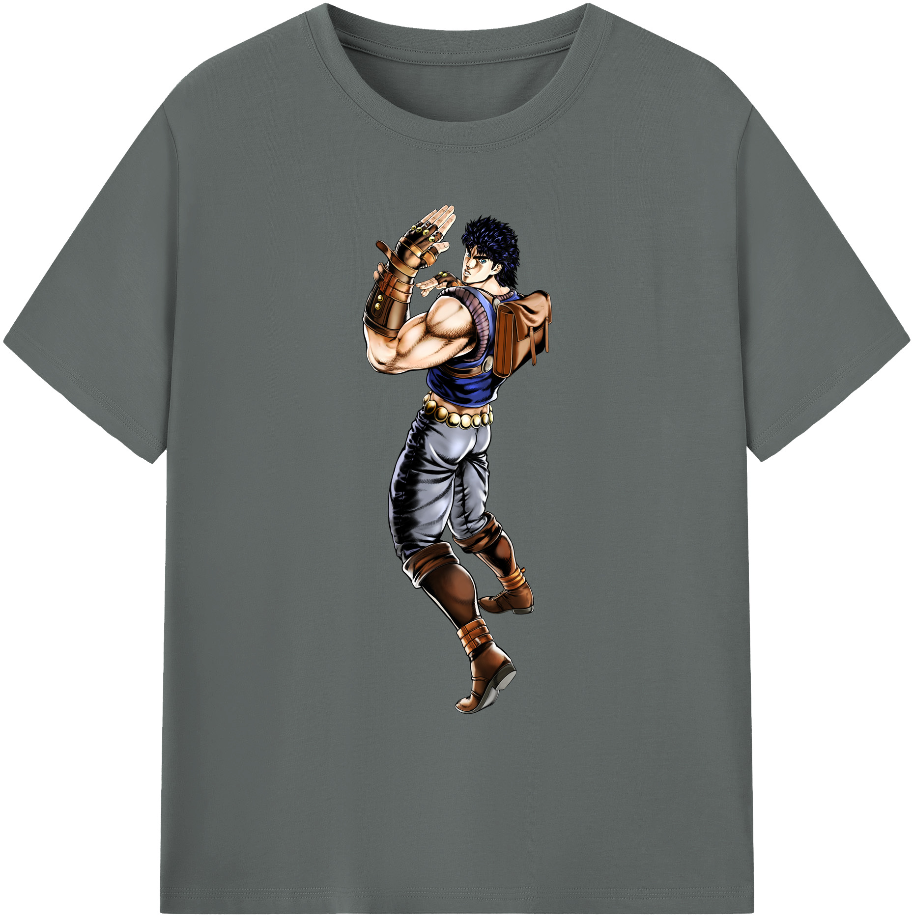 （画像用） ジョジョの奇妙な冒険 /ジョナサン?ジョースター JoJo's Bizarre Adventure Jonathan Joestar 綿100％ メンズ半袖Tシャツ｜肌触りやわらか＆通気性